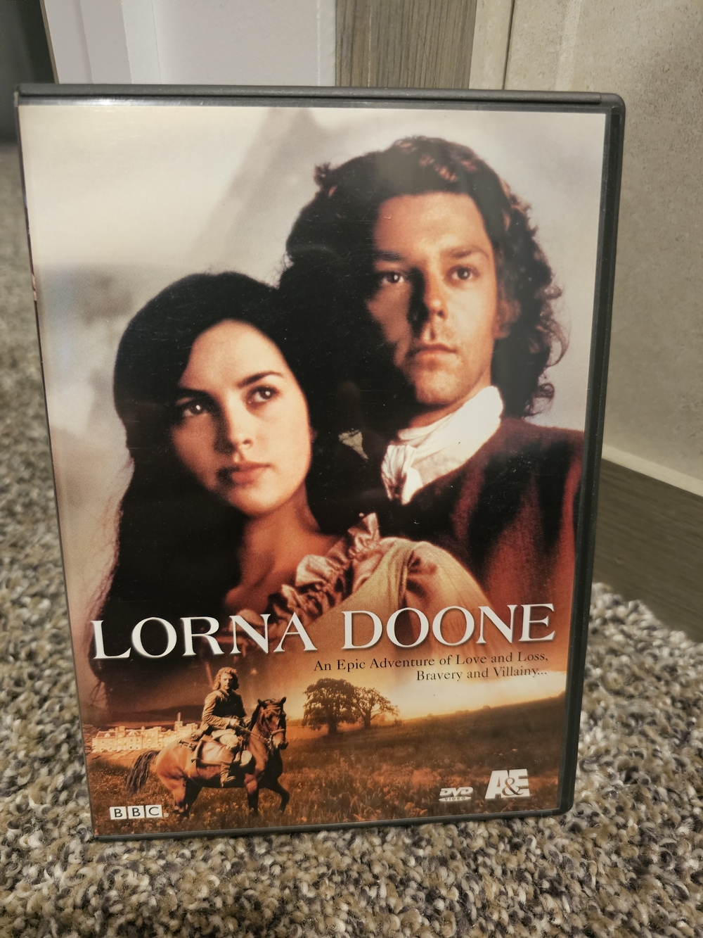 Lorna Doone DVD - Red and Brown Back Cover
